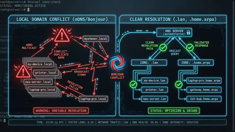 Don't Use .local for Your Homelab Domain