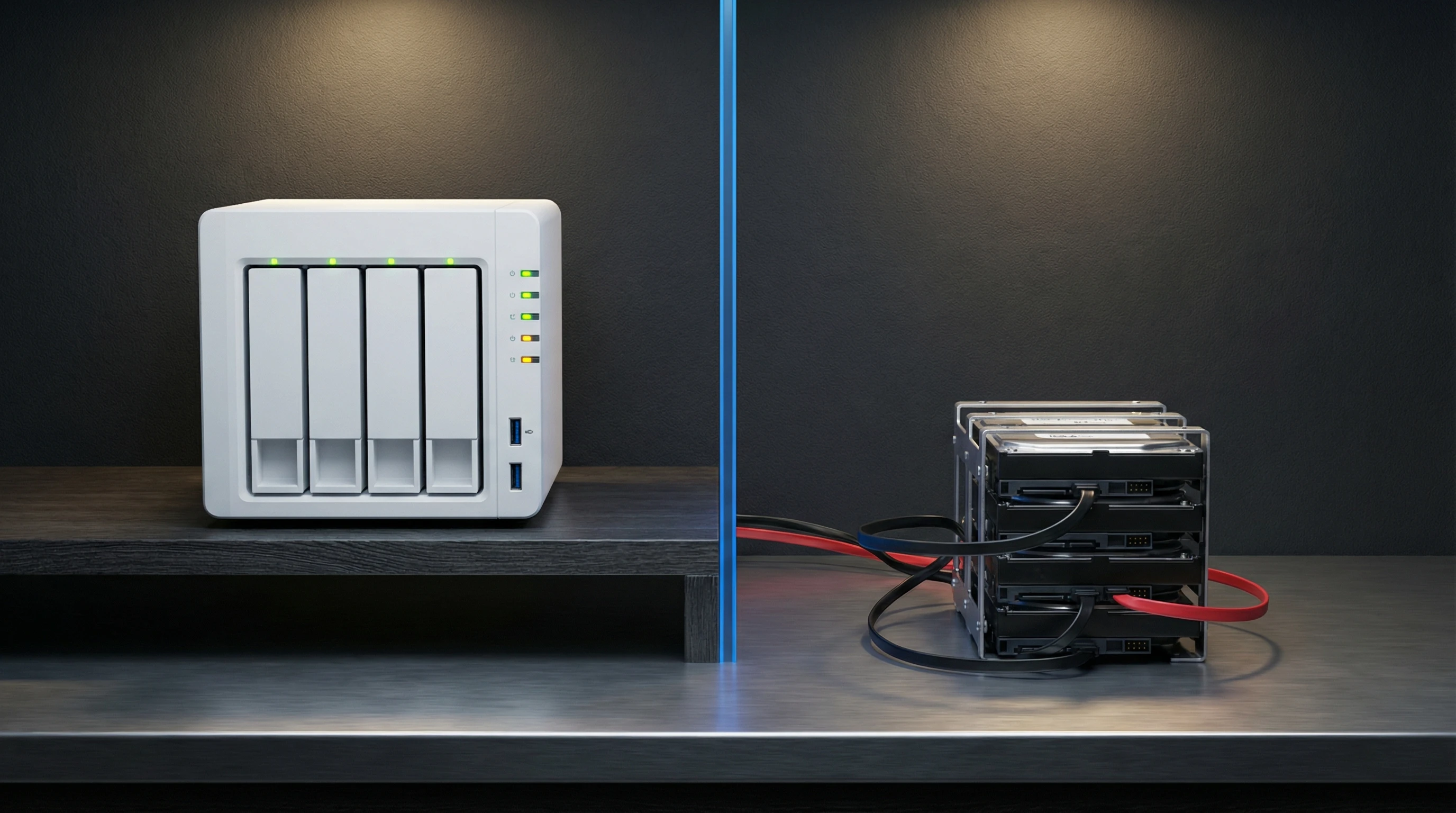 NAS vs. Direct-Attached Storage for Homelabs